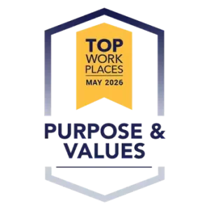 Top Work Places Purpose & Values